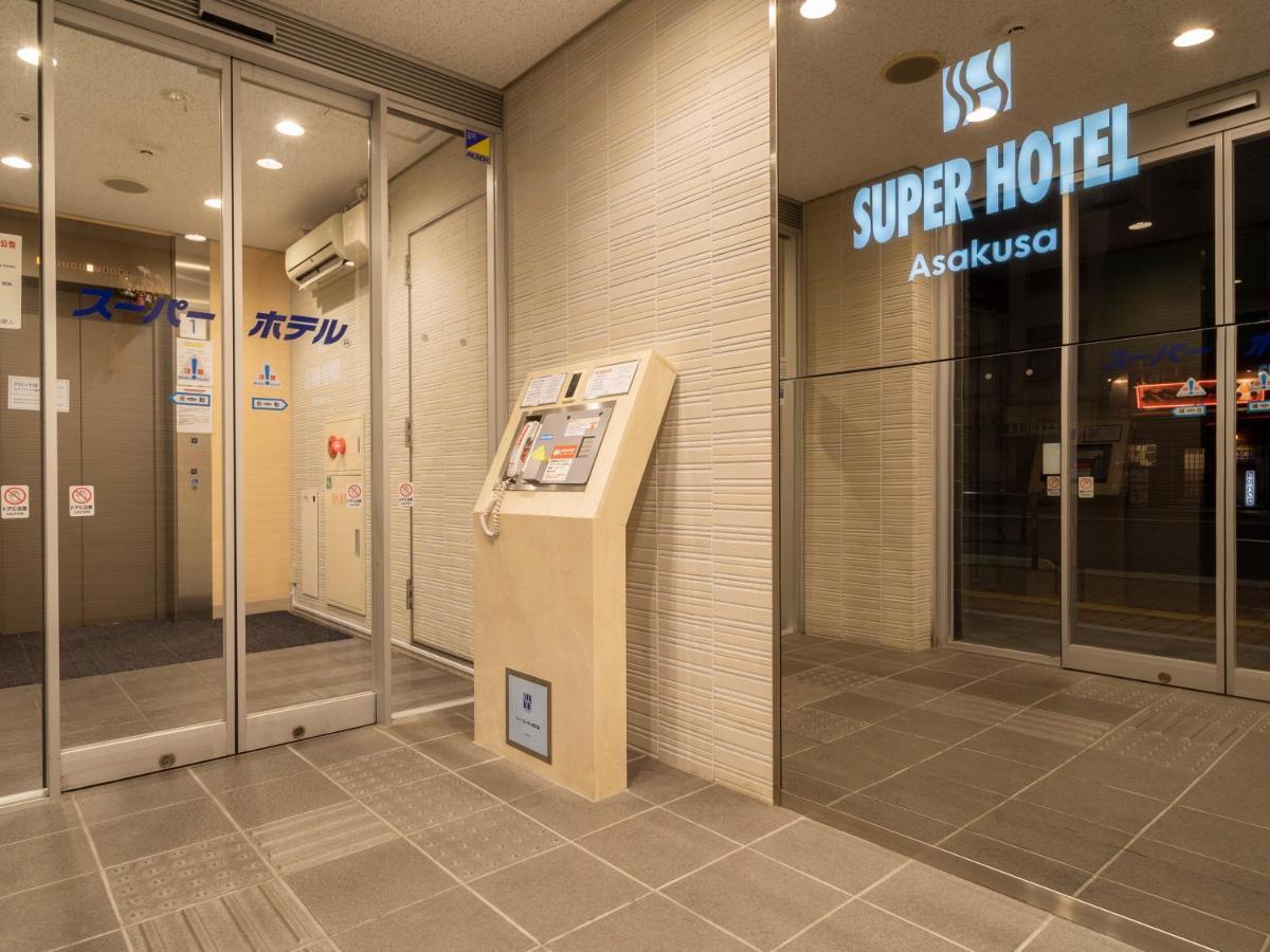 Super Hotel Asakusa Tokio Exterior foto